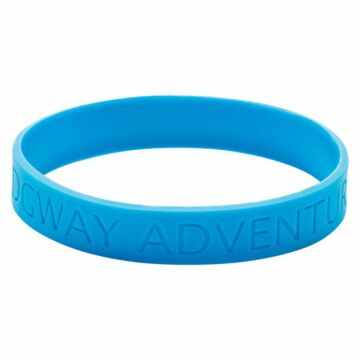 P077 Recessed Silicone Wristband
