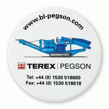 P093 Vinyl Coaster - Full Colour