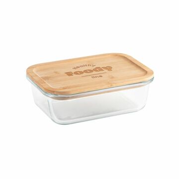 P056 Airtight Lunch Box with Bamboo Lid