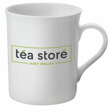 P094 Newbury Earthenware Mug - White