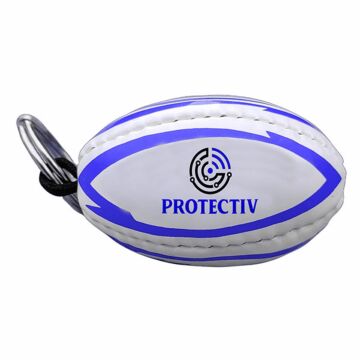P036 Rugby Ball Key Ring - 1 Colour