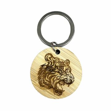 P035 Bamboo Key Ring