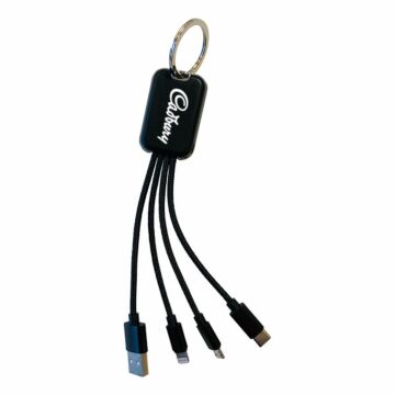P021 LED Multi Cable With Key Ring