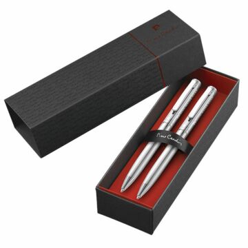 P120 Pierre Cardin Moulin Ballpen and Pencil Set - Engraved
