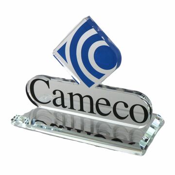 P112 17.5cm x 17.5cm Recycled Acrystalic Award