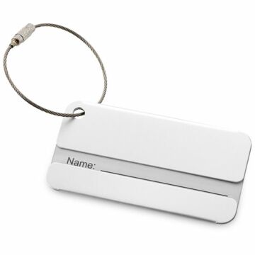 P027 Discovery Luggage Tag - Engraved