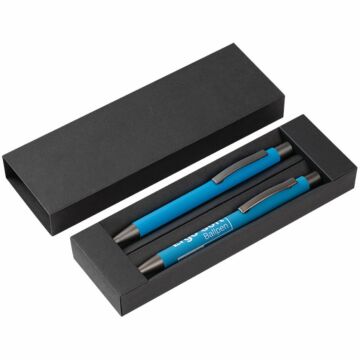 P115 Ergo Soft Feel Ballpen and Mechanical Pencil Set - Engraved