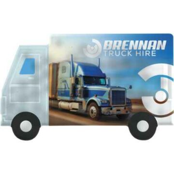 Mint Card - Truck Shaped