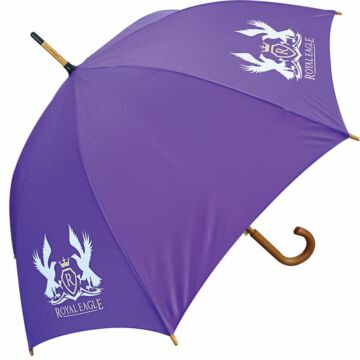 F148 Classic Wood Crook Umbrella