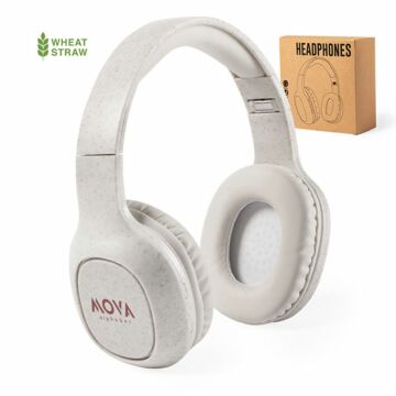 J068 Natureline WheatStraw Headphones