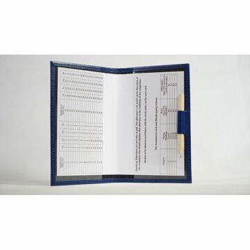 J145 Recycled Leather Golf Scorecard Holder