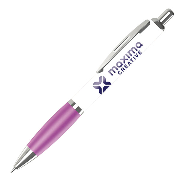 Personalised pens and pencils.